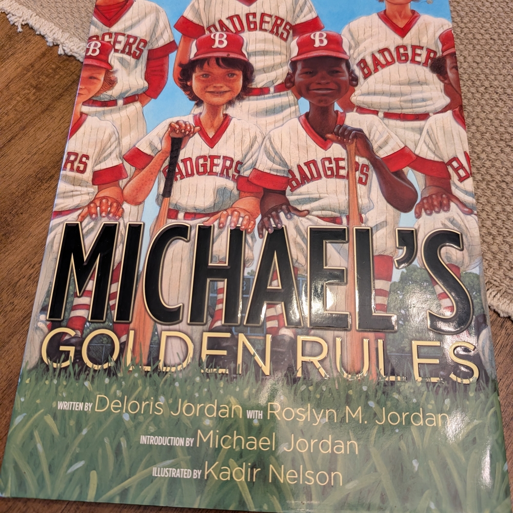 Jordan Kids Book with Red and White Cover